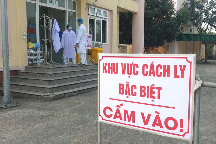 Khu vực cách ly người nghi nhiễm COVID- 19 tại Nghệ An