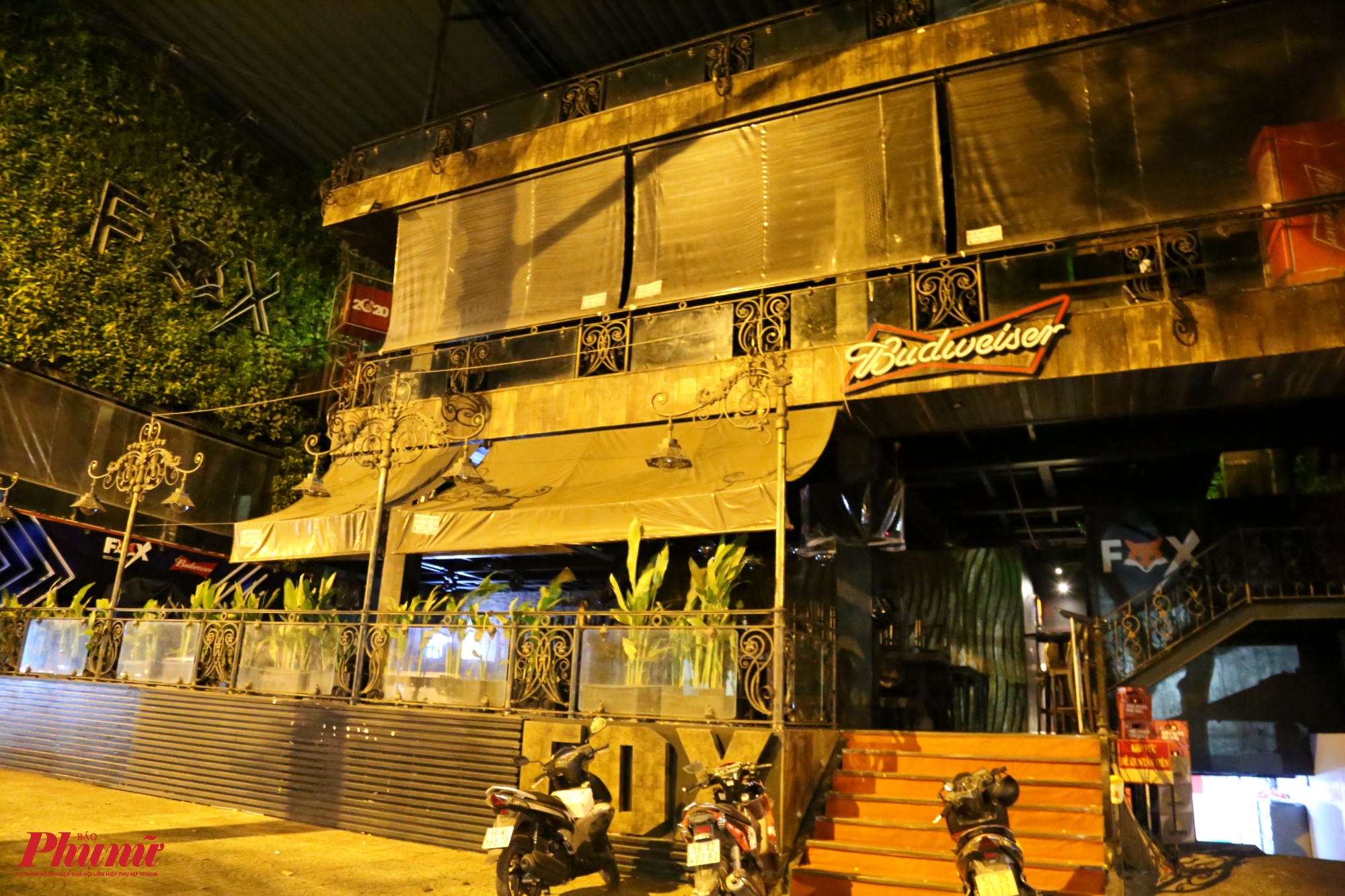 Một quán bar trên đường Hàm Nghi đóng cửa