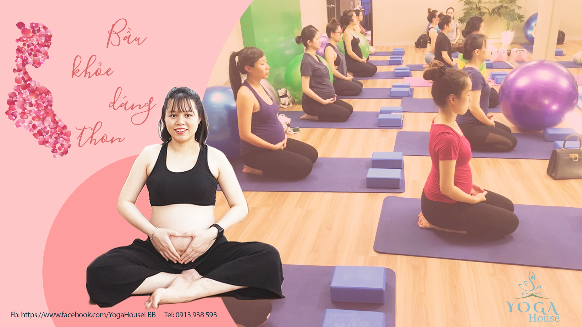 Học yoga bầu tại Yoga House không hề khó