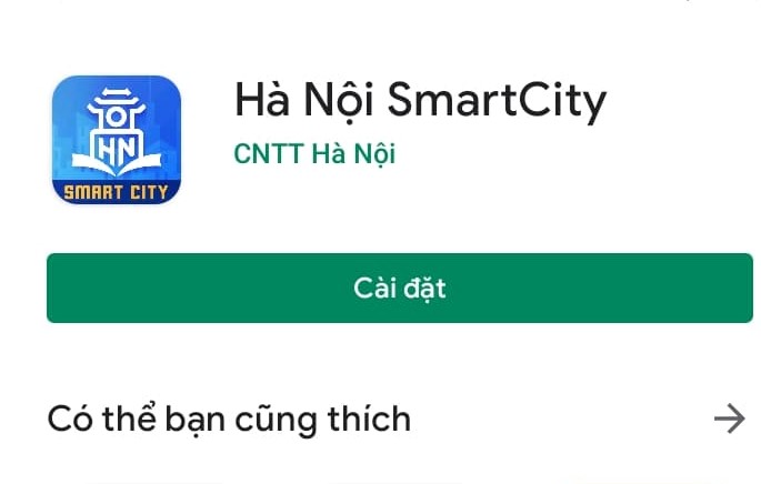 Ứng dụng Hà Nội SmartCity vừa được ra mắt.