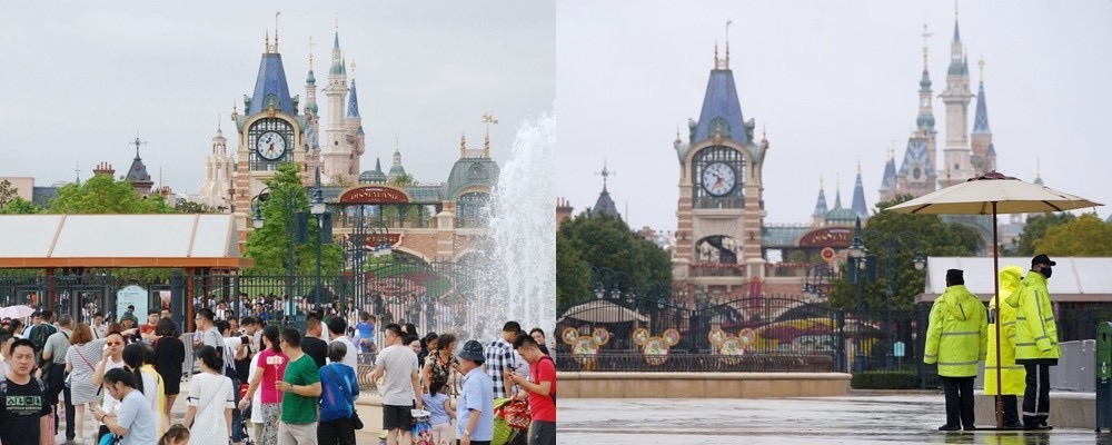 Disneyland Thượng Hải là khu vui chơi giải trí tấp nập của Trung Quốc