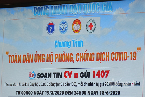 Với mỗi tin nhắn, chủ thuê bao di động sẽ đóng góp tối thiểu 20.000 đồng - Ảnh: Trọng Đạt