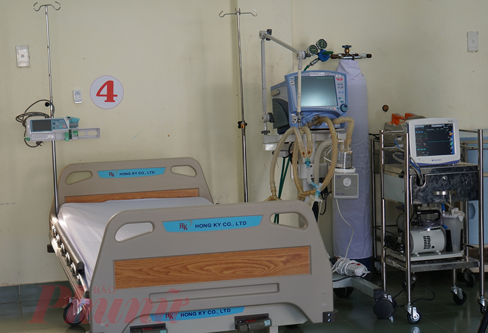 Máy thở trong các bệnh viện ở Việt Nam hiện khá hạn chế