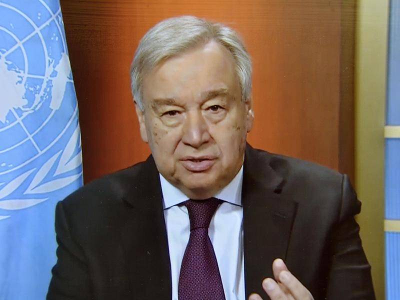 Tổng thư ký Antonio Guterres nói rằng Liên Hợp Quốc phải đối mặt với thử nghiệm nghiêm trọng nhất với virus này.