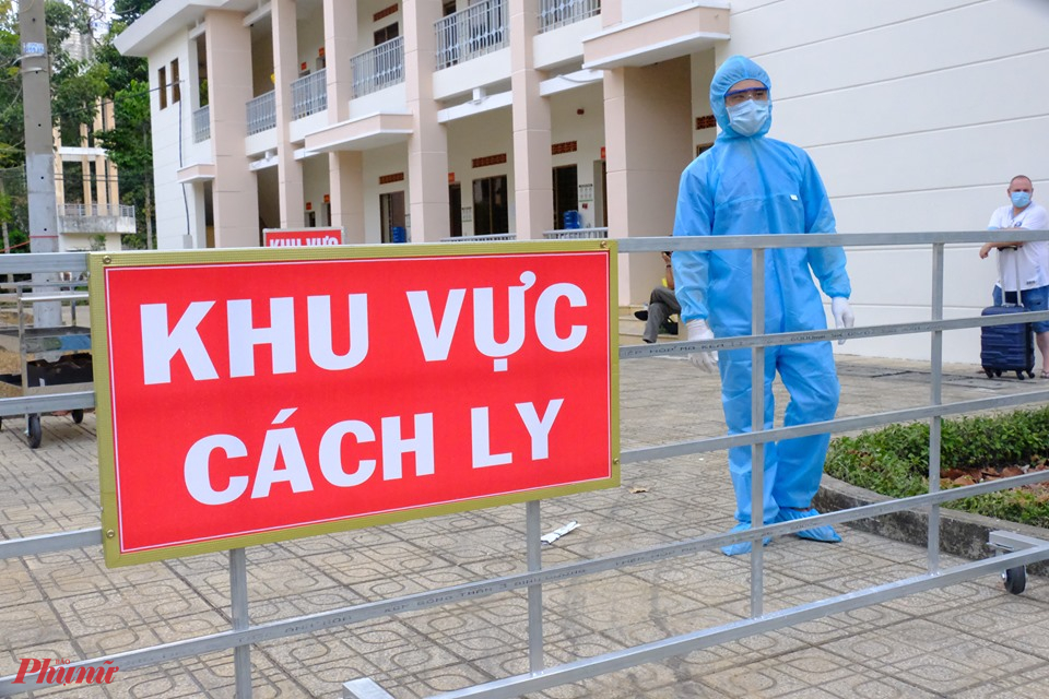 Khu vực cách ly tại Bệnh viện Dã chiến (huyện Củ Chi, TPHCM)