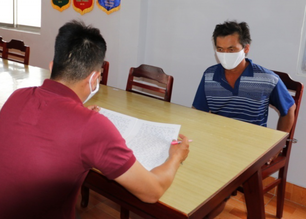 Cơ quan chức năng làm việc với đối tượng Nguyễn Văn Hải làm rõ về hành vi chống người thi hành công vụ