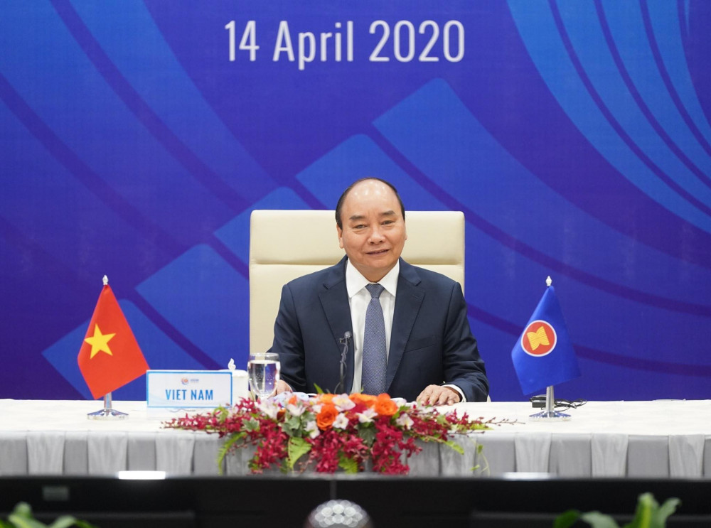 Thủ tướng Nguyễn Xuân Phúc chủ trì Hội nghị Cấp cao đặc biệt ASEAN - Ảnh: VGP/Quang Hiếu
