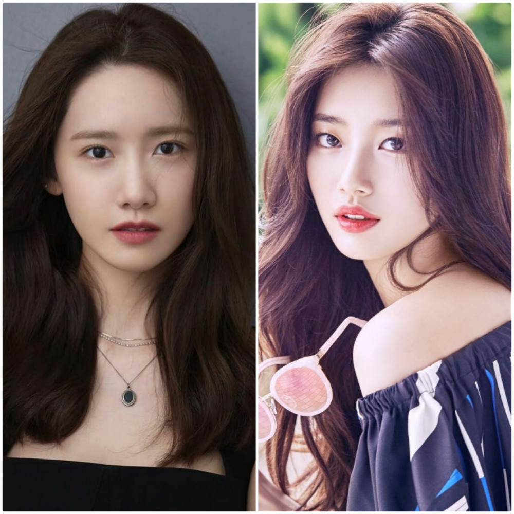 Yoona (bên trái) và Suzy vẫn chưa được giới chuyên môn đánh giá về diễn xuất.