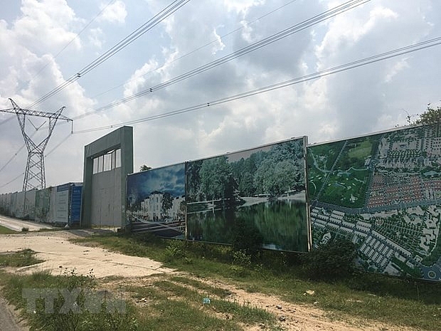 Dự án Khu đô thị Tân Phú thời điểm rào lại và rao bán