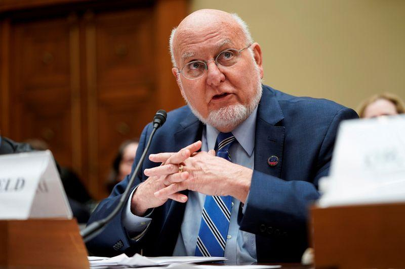  Robert Redfield Giám đốc CDC điều trần về việc sẵn sàng đáp ứng COVID-19 trước Ủy ban Giám sát và Cải cách chính phủ của Hạ viện tại Nhà Quốc hội Mỹ - Ảnh: Reuters