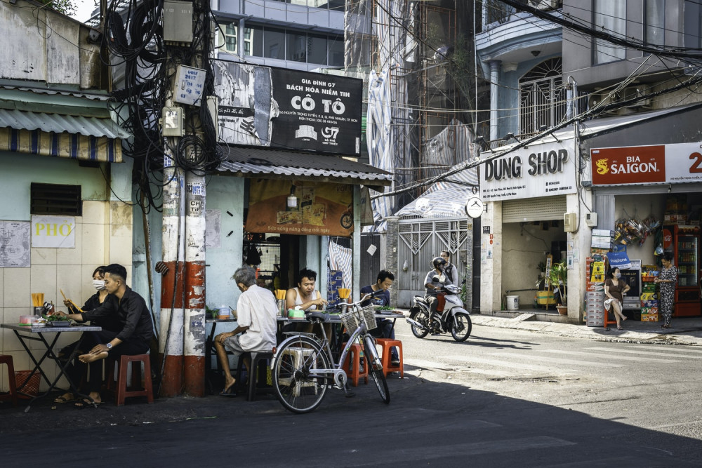Những ngả đường Sài Gòn đã đông đúc trở lại. Ảnh minh họa.