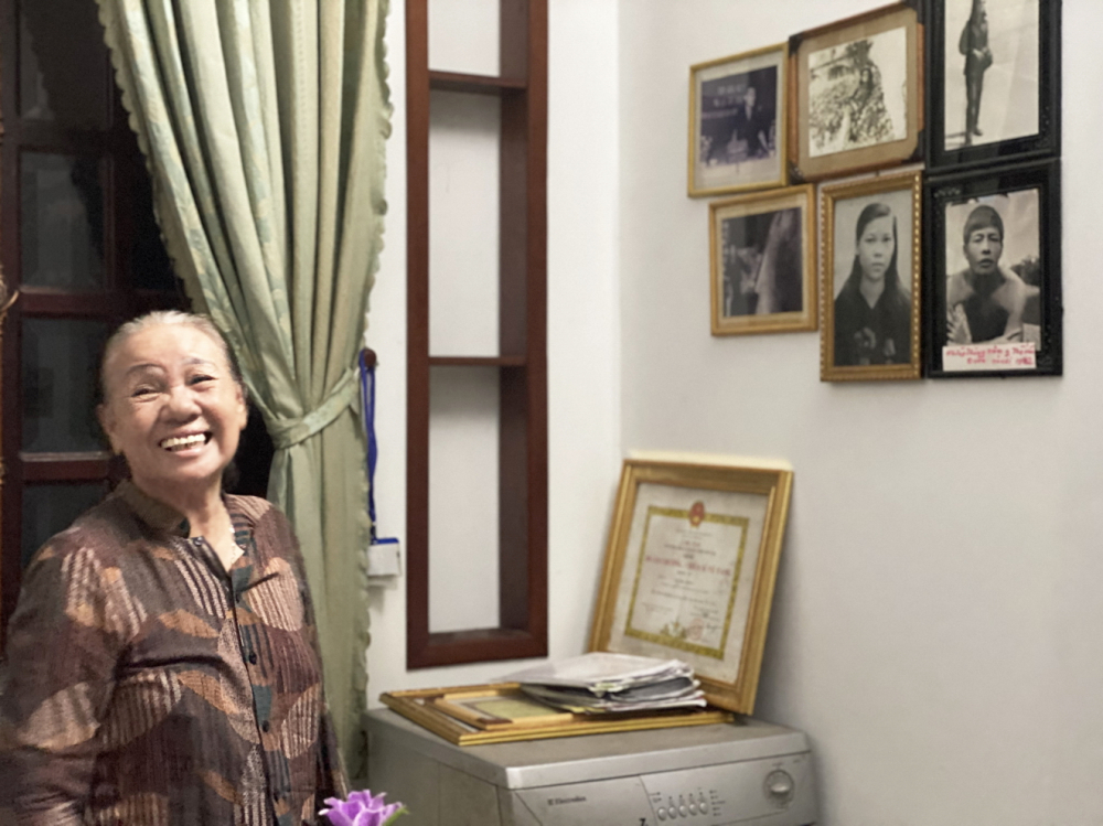 Bà Sáu Trong nhớ rành rõ từng chi tiết, địa danh dù những ngày Chiến dịch Hồ Chí Minh đã trôi qua 45 năm