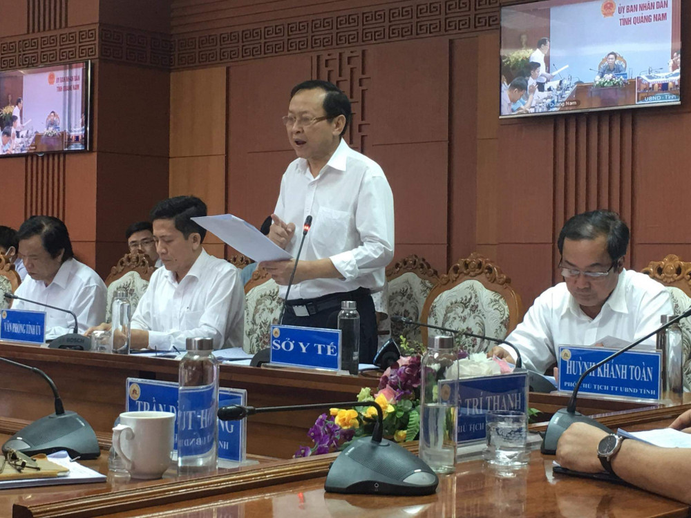 Theo ông Nguyễn Văn Hai, Giám đốc Sở Y tế Quảng Nam, mọi thủ tục đều được tiến hành theo quy định, không có gì khuất tất