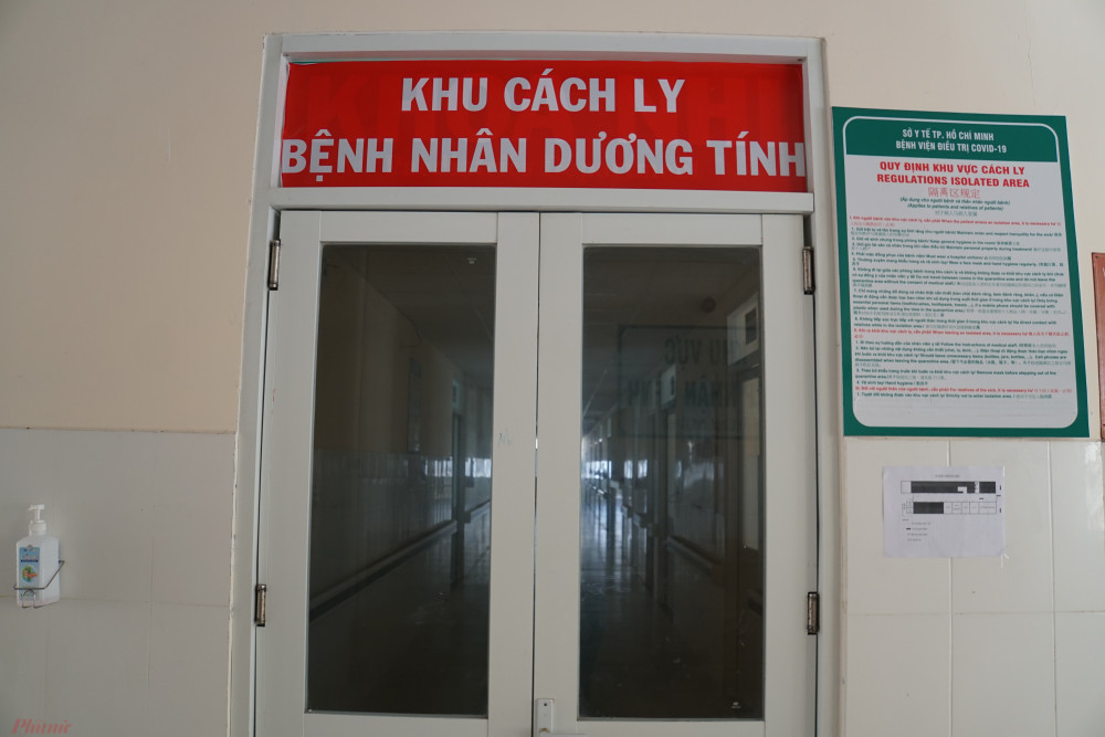 Khu cách ly cho bệnh nhân dương tính