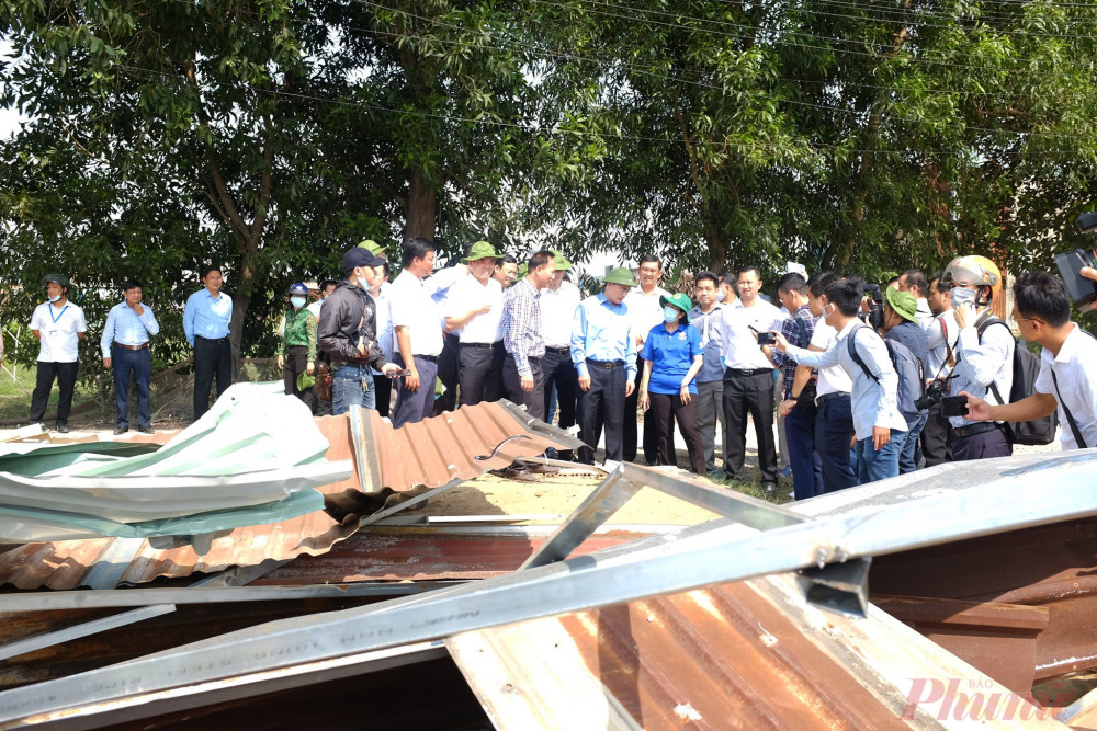 Nhà không phép xây dựng sát bên trụ sở tổ dân phố, xã Vĩnh Lộc A vừa bị cưỡng chế, tháo dỡ