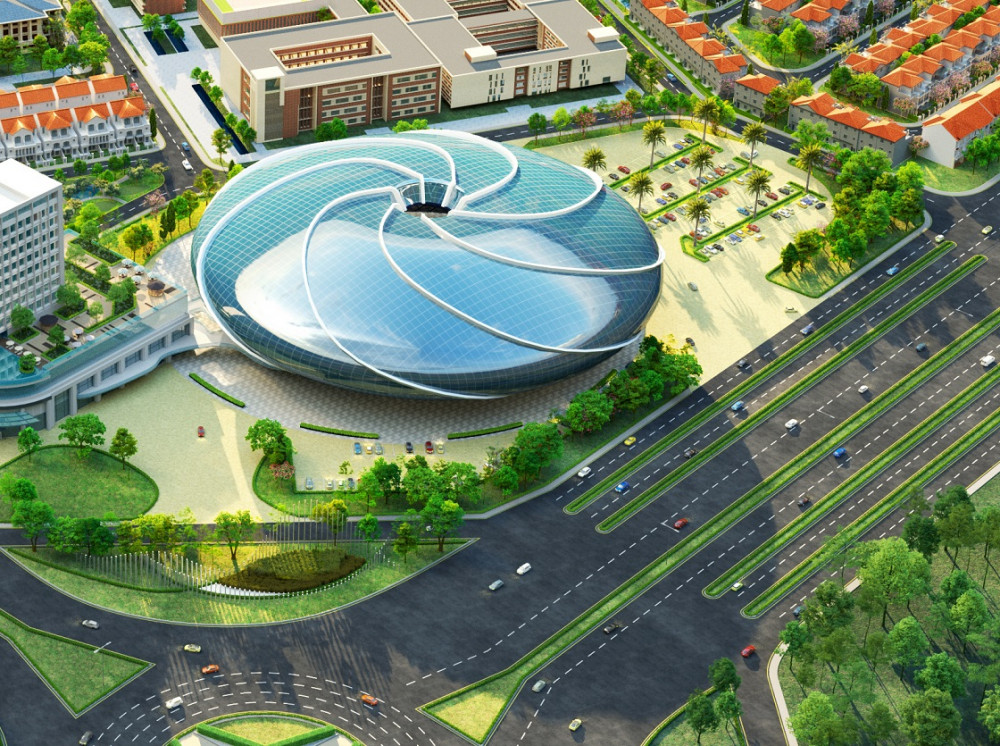 Trung tâm giải trí đa năng trong nhà Aqua Arena