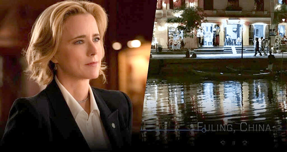 Hội An bị chú thích thành Phù Lăng trong tập 4 mùa 1 phim Madam Secretary (CBS sản xuất, Netflix phát hành)