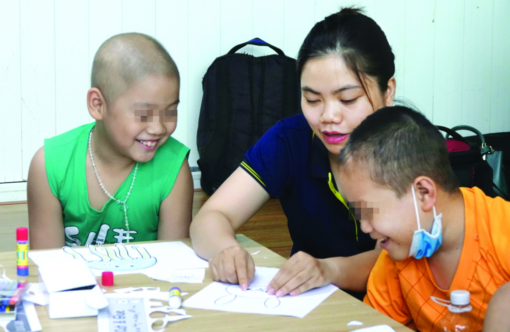 Được đến lớp học Hạnh phúc bé nào cũng vui và lan tỏa niềm vui đến mọi người xung quanh