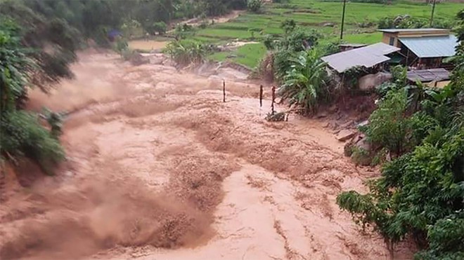 Một trận lũ quét ở xã Na Mèo (tỉnh Thanh Hóa) xảy ra vào đầu tháng 8/2019