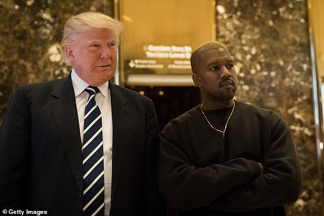 Kanye West gặp gỡ Tổng thống donald Trump năm 2016