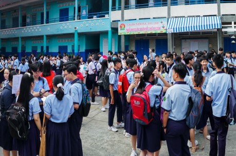 Trong ngày thi đầu tiên, không có thí sinh nào vi phạm quy chế thi