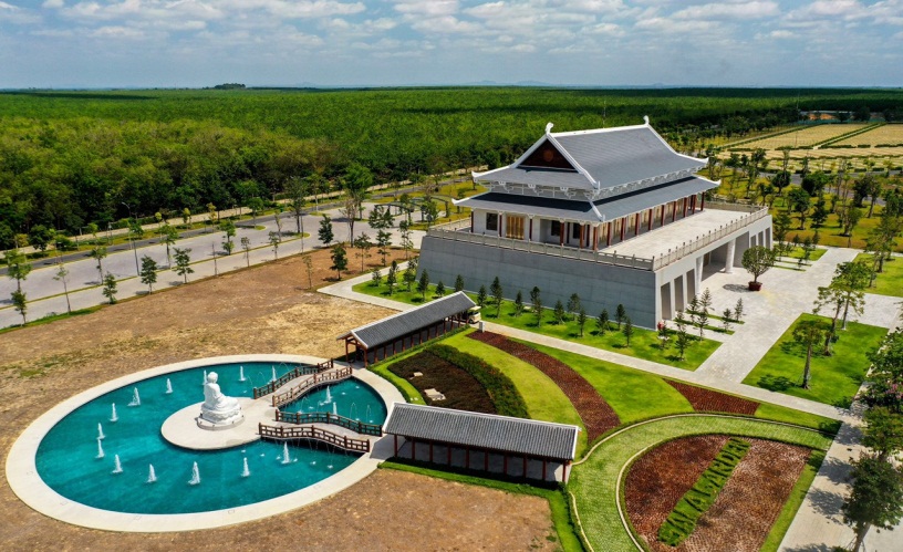 Nhà tang lễ tại Sala Garden có diện tích hơn 3.000m2, có thể phục vụ nhiều tang lễ cùng lúc