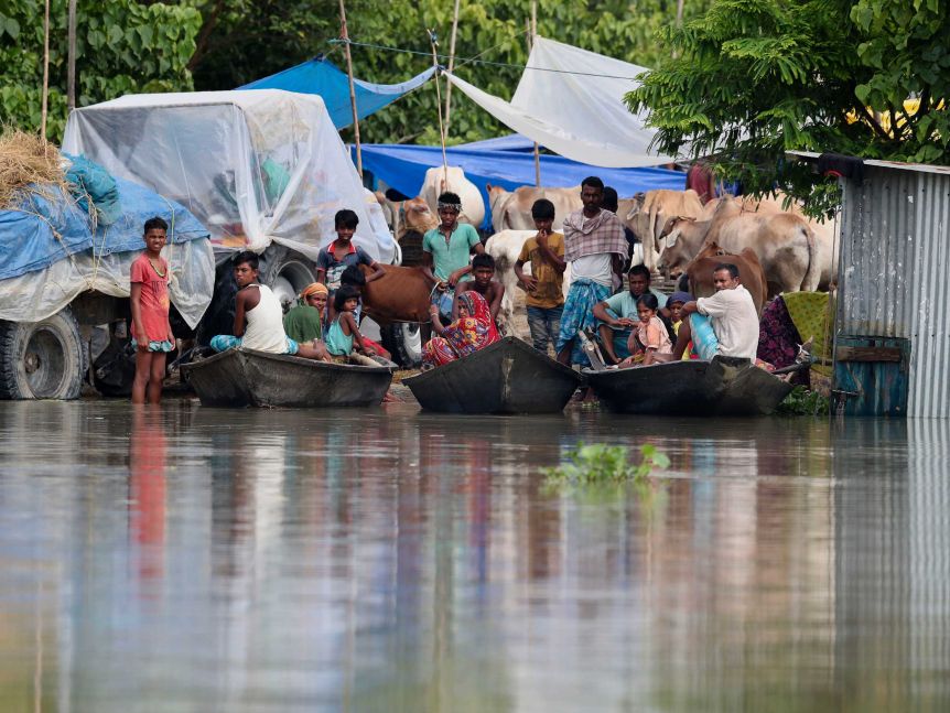 Người dân ở bang Assam 