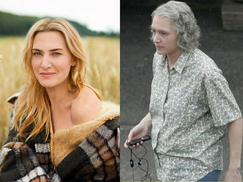 Kate Winslet vào vai bà lão già chậm chạm.