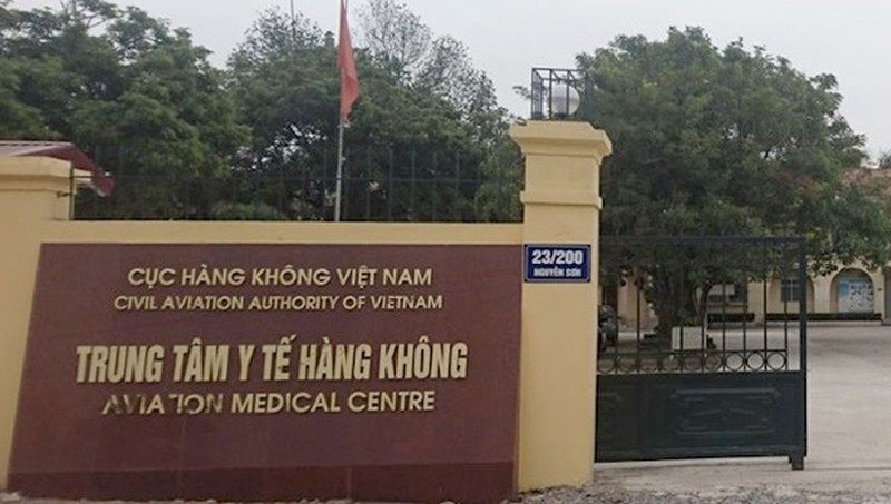 Trung tâm y tế Hàng không thuộc Cục Hàng không Việt Nam.