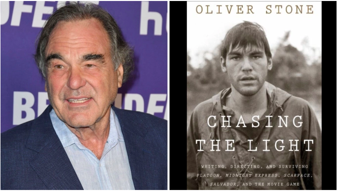 Đạo diễn Oliver Stone và cuốn hồi ký Chasing the Light.