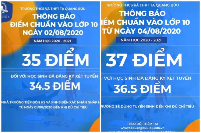 Điểm chuẩn vào trường THCS - THPT Tạ Quang Bửu nhảy múa mỗi ngày khiến phụ huynh đau tim