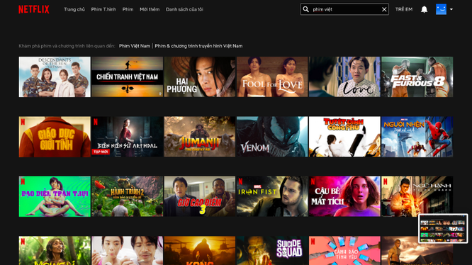 Netflix công bố giao diện và phụ đề tiếng Việt cho người dùng tại Việt Nam tháng 10/2019