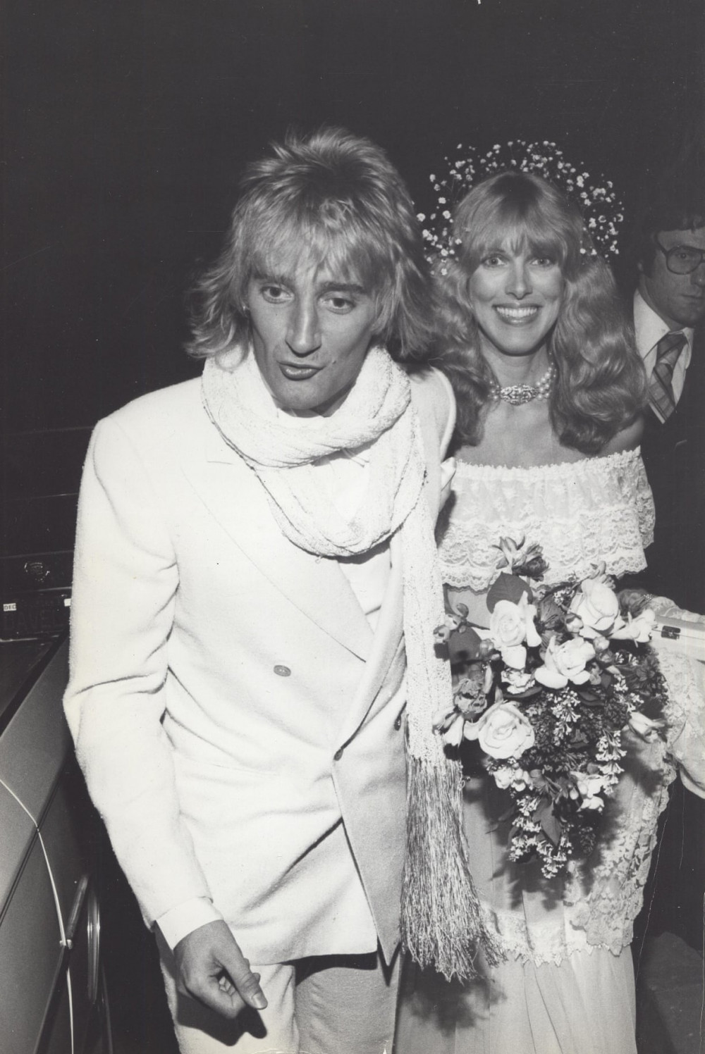 Rod Stewart và Alana Hamilton năm 1979.
