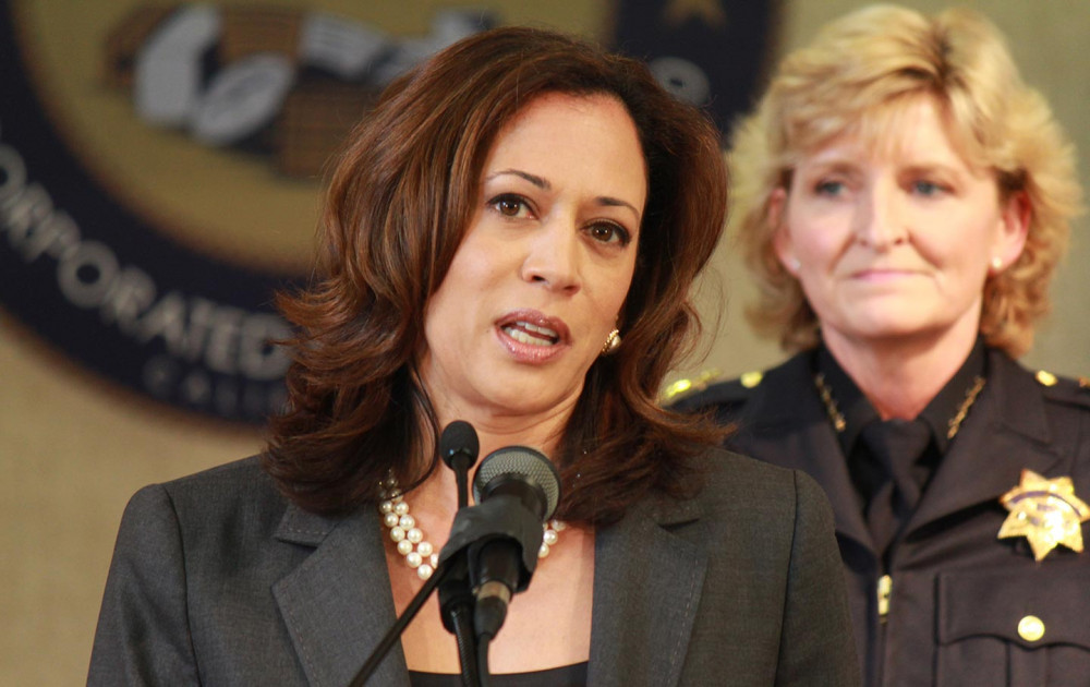 Kamala Harris khi còn là công tố viên San Francisco vào năm 2011