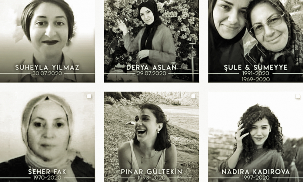 Phụ nữ Thổ Nhĩ Kỳ tham gia #ChallengeAccepted và để ảnh trắng đen vì muốn tạo liên tưởng đến hình ảnh trắng đen tưởng niệm nạn nhân đã qua đời