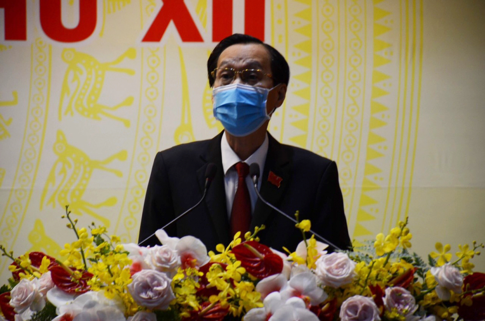 Ông Lê Thanh Liêm- Phó chủ tịch thường trực UBND TPHCM phát biểu chỉ đạo tại Đại hội