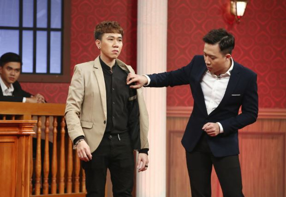 Trấn Thành và Anh Đức xuất hiện trong nhiều gameshow cùng nhau.