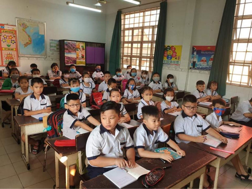 Trường tiểu học Lê Văn Thọ chịu áp lực sĩ số các lớp đều cao