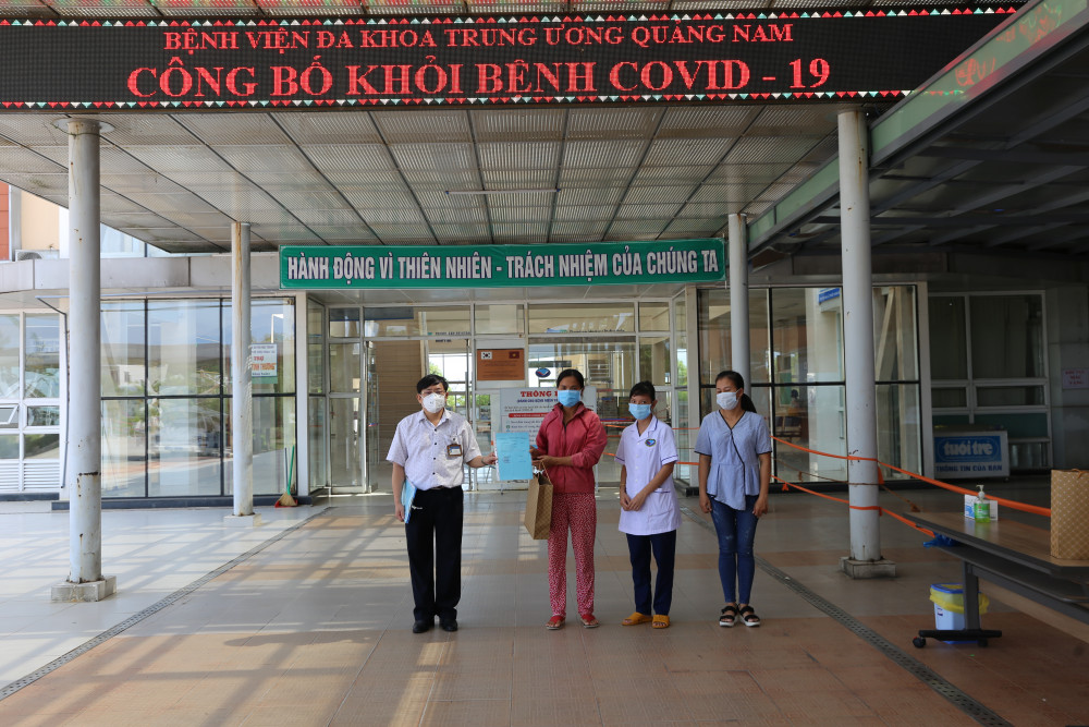 Đến thời điểm hiện tại, Quảng Nam đã chữa khỏi cho 75 bệnhnnhaan mắc COVID- 19