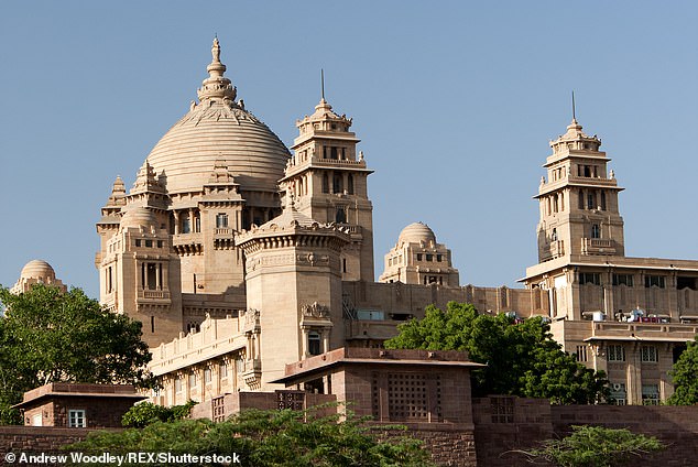 Khách sạn Cung điện Taj Umaid Bhawan, thành phố Jodhpur, Ấn Độ - Ảnh: 