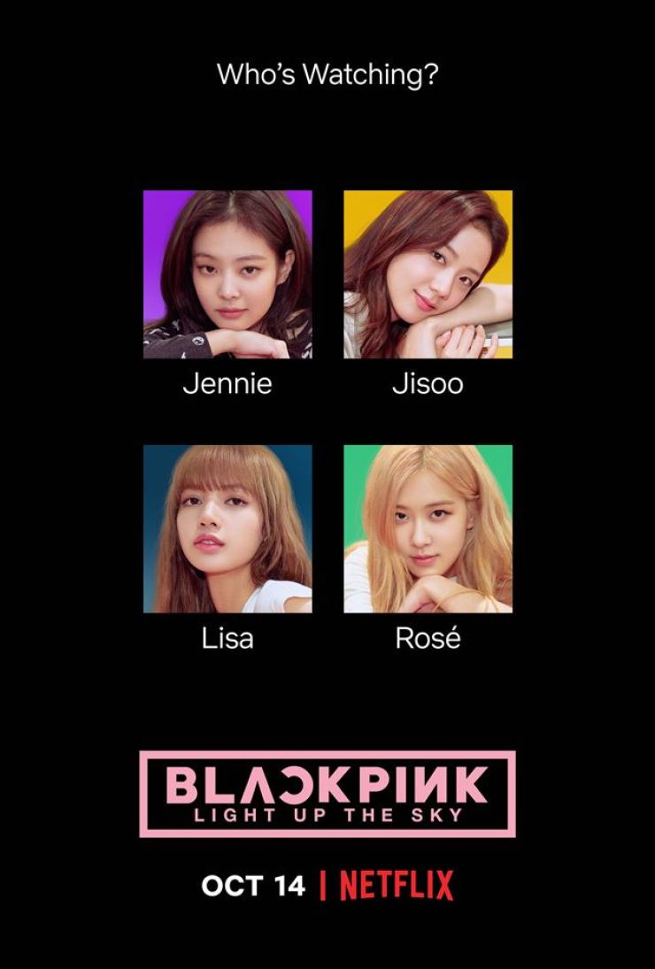 him tài liệu về 4 cô nàng Blackpink sẽ phát hành trên Netfflix.