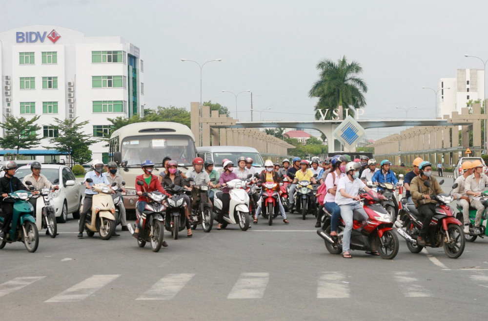 Thuận An sở hữu 3 khu công nghiệp và 2 cụm công nghiệp với lượng lớn công nhân viên có nhu cầu nhà ở cao