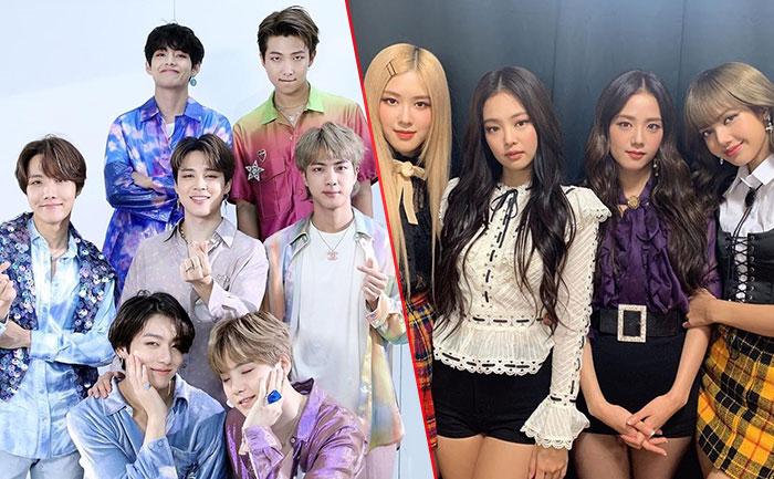 BTS và Blackpink gặt hái thành tích khủng trên bảng xếp hạng Billboard toàn cầu