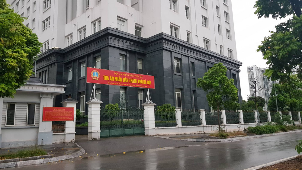 TAND TP Hà Nội, nơi diễn ra phiên xử kín.