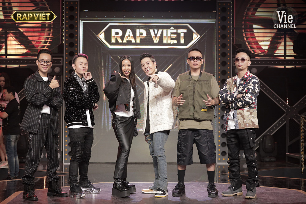 Rap Việt là chương trình đang được chú ý của Vie Channel.