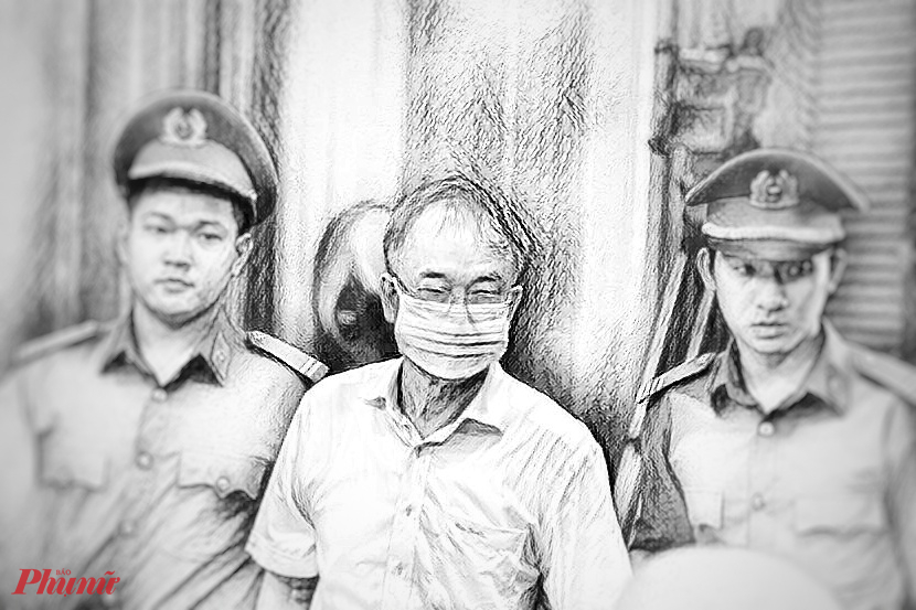 Ông Nguyễn Thành Tài được đưa đến tòa án ngày 19/9/2020