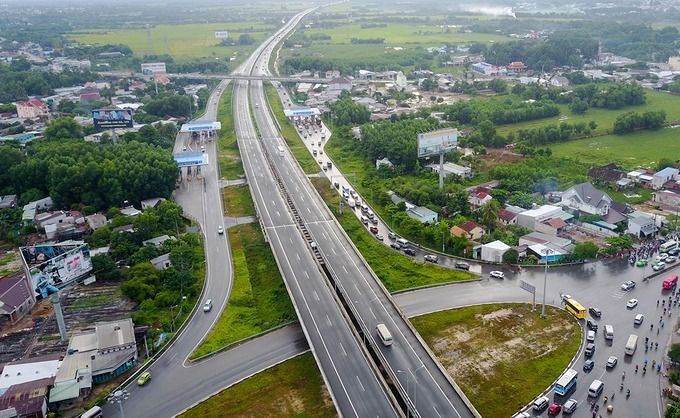 Cao tốc TP HCM - Long Thành - Dầu Giây hiện nay sẽ kết nối với cao tốc Phan Thiết - Dầu Giây. Ảnh: Quỳnh Trần