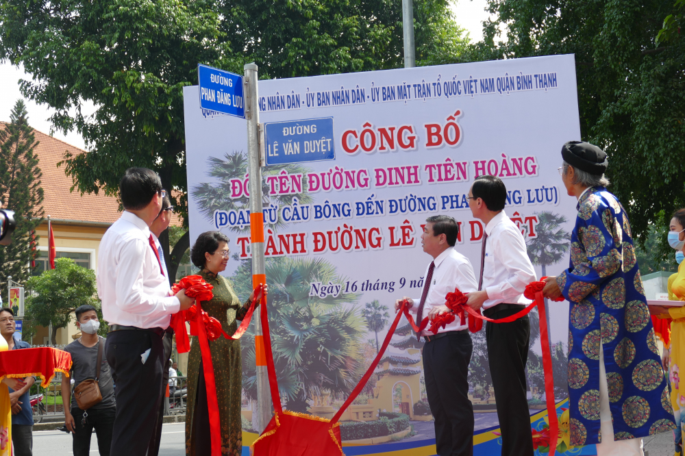 Người dân sống ở đường Lê Văn Duyệt sẽ nhận được quyết định số nhà mới