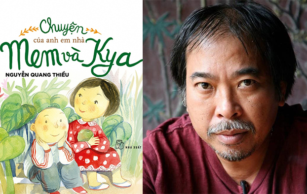 Nhà văn Nguyễn Quang Thiều và tác phẩm ông từ chối nhận giải. 
