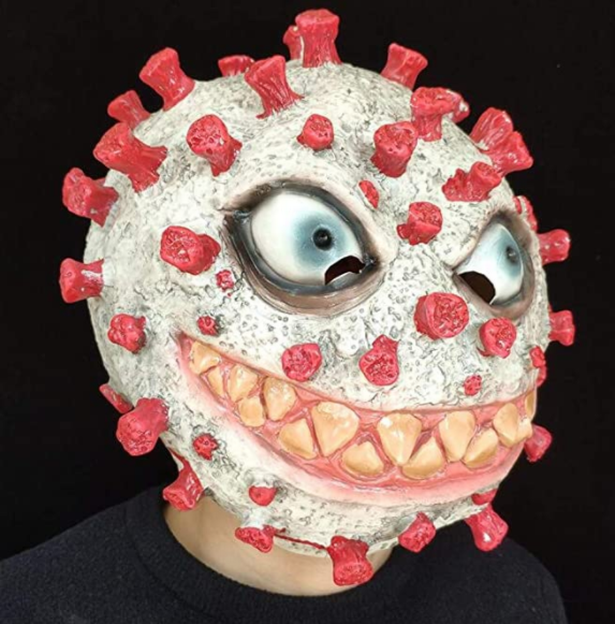 Những chiếc mặt nạ như thế này được quảng cáo là thích hợp để dùng cho dịp lễ Halloween sắp tới - Ảnh: Amazon UK